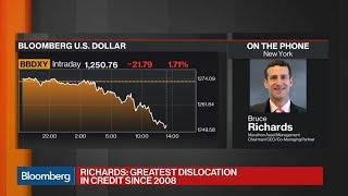 This Is the Greatest Dislocation in Credit Since 2008: Bruce Richards