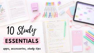 10 Study Essentials for online school 