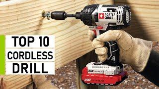 Top 10 Best Cordless Drill For DIY & Woodworking