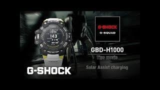 GBD-H1000 Tips movie - Solar Assist charging: CASIO G-SHOCK