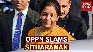 Nirmala Sitharaman Quotes Kashmiri Poet, Oppn Slams Centre On Political Detentions, Curbs