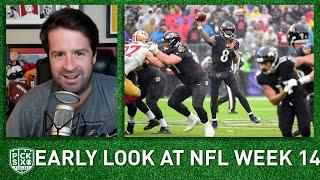 NFL Week 14 Picks, Early Look at Lines, Betting Advice I Pick Six Podcast