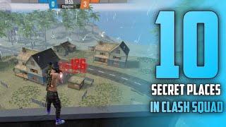 〤TOP 10 HIDING PLACE IN CLASH SQUAD☻