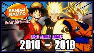 Top 10 Best Anime Games of The Decade By Bandai Namco