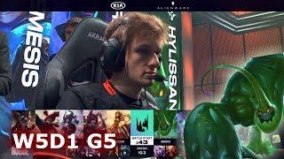 Rogue vs Fnatic | Week 5 Day 1 S10 LEC Spring 2020 | RGE vs FNC W5D1