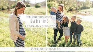 We have been keeping a secret! | BABY #5 IS ON THE WAY! | Pregnancy Update