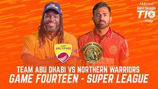 Match 14 I HIGHLIGHTS I Team Abu Dhabi vs Northern Warriors I Day 5 I Abu Dhabi T10 I Season 4