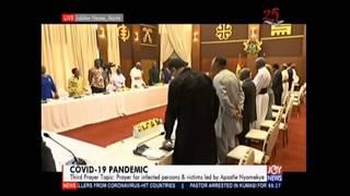 PRESIDENT AKUFFO ADDO LEADS  BREAKFAST PRAYER IN GHANA ON COVID-19