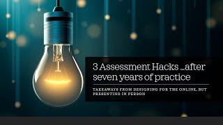 3 Top Assessment Hacks from a Khan Teacher!