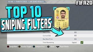 FIFA 20 TOP 10 SNIPING FILTERS #3 | FIFA 20 ULTIMATE TEAM