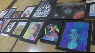 The Visual Arts Scholastic Event showcases high school artists