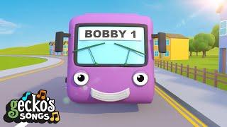 The BEST Bus Songs | Bobby The Bus | Nursery Rhymes & Kids Songs | Baby Buses | Gecko's Garage