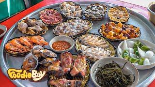 기장해녀촌 해물모둠 / Assorted Seafood - Korean Street Food / 부산 기장 연화리