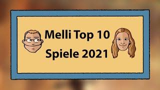 Top 10 Melli 2021 | Brettspiele Topliste