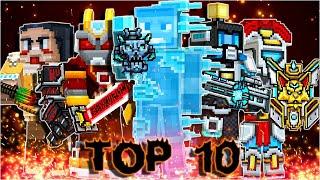 Pixel Gun 3D - Top 10 Most Popular Special Weapons by subscribers (Month 3)