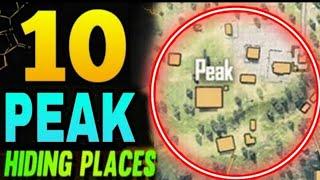 PEAK HIDDEN PLACE IN FREE FIRE ! TOP 10 HIDE PLACE IN BERMUDA MAP ! RANK PUSH TIPS ! VIP gaming