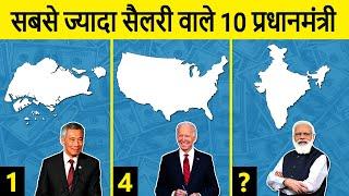 Top 10 Highest Paid World Leaders | सबसे ज्यादा सैलरी वाले 10 प्रधानमंत्री/राष्ट्रपति