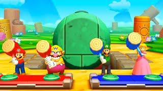 Mario Party The Top 100 MiniGames - Mario Vs Luigi Vs Daisy Vs Wario (Master Cpu)