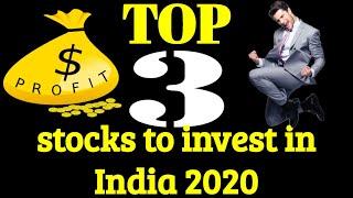 Top 3 stocks to invest in India 2020 | best large cap stocks for 2020 | Money Tree