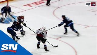 Nathan MacKinnon Unloads Give-And-Go Top Shelf 18 Seconds Into Third Period