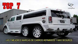 TOP DE LAS 7 MEJORES MARCAS DE CARROS HERMOSOS Y MAS SEGUROS,  seguridad de mejores autos del mundo