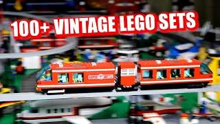 Huge LEGO Classic Town Monorail Layout | Sets from 1978-1991