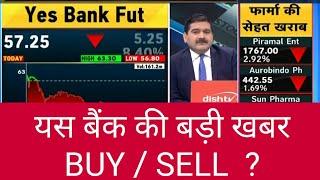 यस बैंक की बड़ी खबर | YES Bank big news....