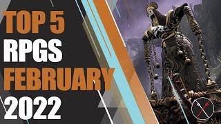 Top 5 NEW RPGs of FEBRUARY - Elden Ring, Lost Ark, Horizon Forbidden West, and more!