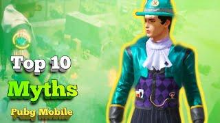 Top 10 Mythbusters in Pubg Mobile | PUBG Myths  #1