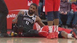 Kyrie Irving Killer Crossover! Knee Injury vs Wizards 2019-20 NBA Season