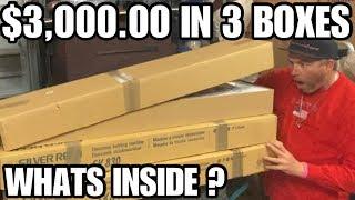 $3,000.00 IN 3 BOXES! WHATS INSIDE? I bought an abandoned storage unit and found money