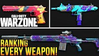 Call Of Duty WARZONE: Ranking EVERY Weapon In The Game!