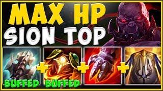 NEW TITANIC + MAX HP SION = ONE SHOT PROC?! MAX HP RAIDBOSS SION IS 100% UNFAIR! SION SEASON 10