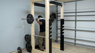 DIY POWER Rack - Homemade GYM // EP01