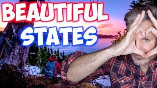 British Guy Reacts to the Top 10 Most Beautiful States in America