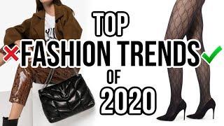 Top 10 WEARABLE Fashion Trends of 2020!