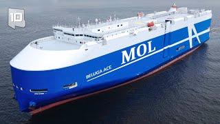 10 Largest Ro Ro Ships in the World - Vehicle Carriers