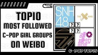 TOP10 Most Followed C-POP Girl Group s on Weibo | C-POP TOP10