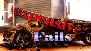 Top 10 Funniest Most Expensive Fails Supersports car Showoff Edition