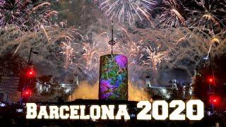 Barcelona 2020 New Year Fireworks