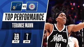 Terance Mann CRAZY CAREER-HIGH 39 PTS & 7 3PM in Game 6 vs Jazz! 