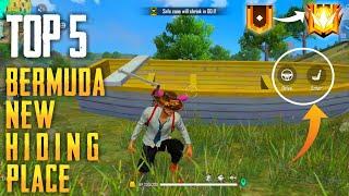 Top-5 Bermuda New Hiding Place in Free Fire || Free Fire Tamil Tricks || Sk Gaming