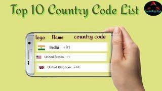 Top 10 Country Code