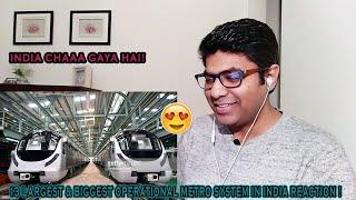 Pakistani React to | Top 13 largest & biggest operational metro system in India 2019 