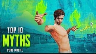 Top 10 myth busters in Pubg Mobile #vipex Road to 1k