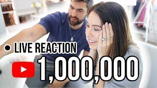 *Live Reaction* to 1 MILLION SUBSCRIBERS!