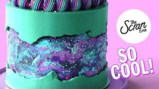 Galaxy Fault Line Cake! - The Scran Line