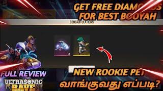 How To Get Free Diamond And New Rookie Pet Update Event / Elite Review / Free Fire Tips And Tricks