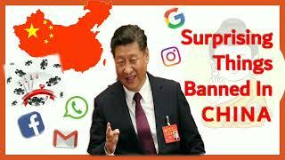 Top 10 Surprising things banned in CHINA | Social Media banned | Amazing facts about China