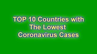 Top 10 Countries with Lowest Coronavirus Cases | April 2020